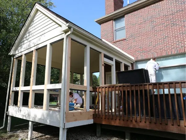 How To Repair Rotting Wood As We Did For This Client’s Porch 🏠