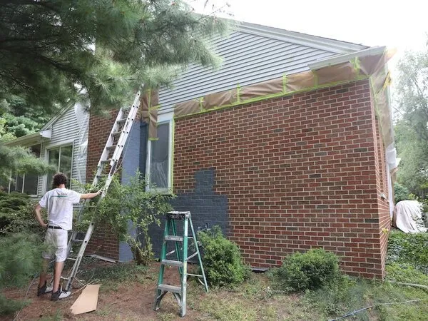 Painting the brick exterior - Tribble Painting - Tribble Painting Painting the brick exterior
