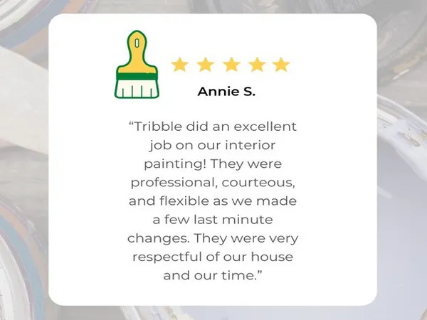 Tribble Painting Company customer review
